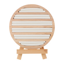 1Set Sieraden Display Tray Van Hout Met Vak Voor Ringen En Oorknopjes
