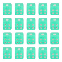500St Compacte Transparante Mini Dobbelstenen Set Voor Tabletop Games