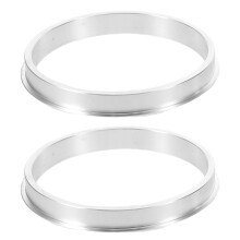 2St Duurzame Aluminium Ring Voor Cup Sealing Machines,