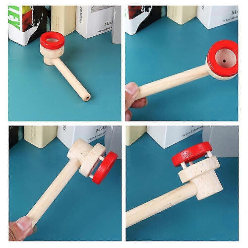 (Red) Deep Breathing Lung Exerciser Kids Breathing Exercises Present for Kids 2