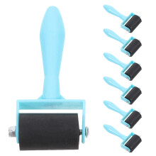7St Zachte Rubberen Roller Set Voor Printen En Artistieke Activiteiten