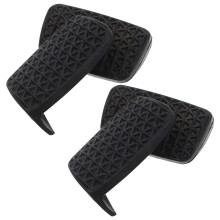 4St Antislip Rubber Pedaalbeschermers Voor Auto Rem & Koppeling