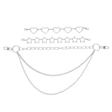 3St Trendy Zilveren Purse Chain Charms Voor Stijlvolle Tassen