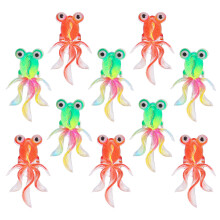 20St Kleine Hars Visjes Voor En Miniatuur Aquarium