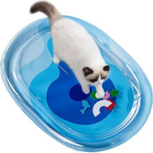 Koelmat voor katten, ademend huisdierkussen voor gebruik in de zomer, wasbare comfortmat voor binnen en buiten, zacht en antislip.