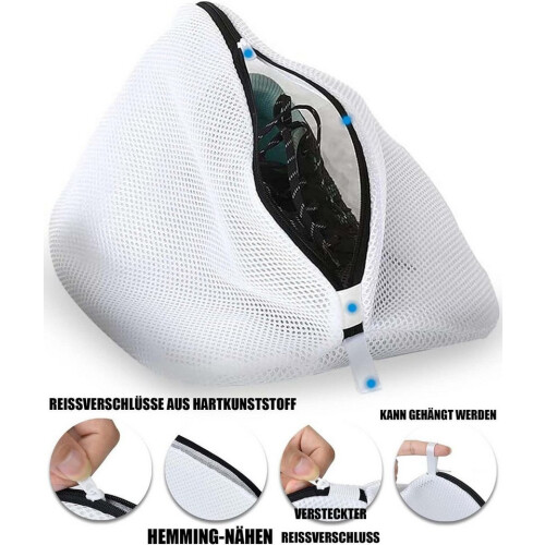 Professional shoe laundry net (laundry bags for shoes, 2-pack) 2