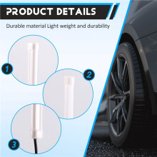Car Led Strip Lights Sequential DRL Daytime Running Lights with Turn Signal with App Control 45CM