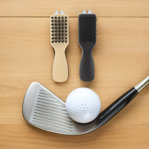 2St Compacte Golf Schoonmaakborstel Modder En Spikes 2