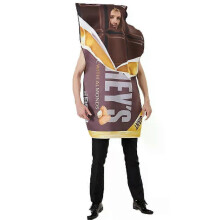 (Chocolate Bar) Adult Peanut Butter Cup & Chocolate Bar Couples Costume