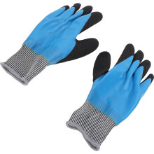 Guantes aislantes para electricistas, guantes de trabajo de goma resistentes a alta tensión de 380 V a 1000 V, ignífugos, delgados, profesio