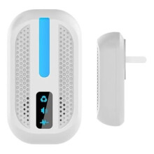 Repelente eléctrico de hormigas enchufable para el control de insectos en jardín, hogar, patio, interiores y exteriores.