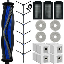 18-Piece Vacuum Cleaner Accessory Set for Ecovacs Deebot T50 Pro Omni, T50 Pro Omni Gen2, T50 Omni and T50 Omni Gen2, In