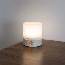 Night Light with Timer, 3 Modes, 3000K Dimmable, Rechargeable Built-In Battery, Warm White for Bedroom and Hallway