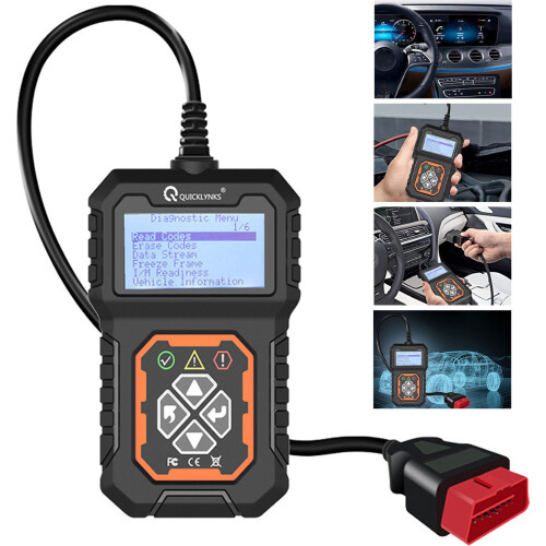 OBD2 Diagnostic Scanner for All OBD2 Protocol Vehicles, Car Fault Code Reader and Engine Check Tool
