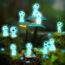 10 Pcs Forest Spirit Figurines Anime Decorative Tree Spirit Figures for Home and Desk Decor