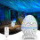 LED Starry Sky Projector, Galaxy Planetarium Light with Remote Control, Bluetooth Speaker, Aurora Effects, White Noise a 1