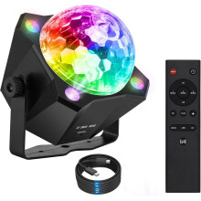 LED Color Strobe Lights, Stage Lighting for Parties, Bars, and Home Use, Compact USB Powered