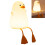 Night Light, Kids Bedside Lamp with Touch Switch, 30-Minute Timer, 8 to 12 Hours Continuous Light, 3-Level Warm Light, S 1