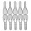 5St Draagbare Scheermes Organizer Met Slot En Stevig Plastic 6