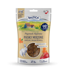 BALTICA Przysmaki regionu Rabbit with carrot Mono - dog treat - 90g