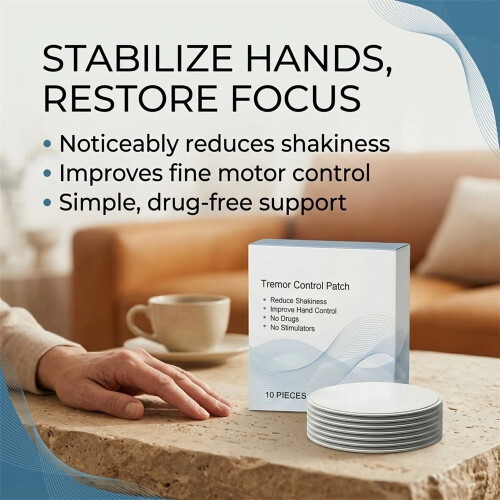 (1box(10pcs)) Steadyhands Tremor Control Patch, Steady Hands Control Patch - Hand Stabilizer 2