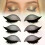 (Purple) Eyelash Stickers Adjustable Quick Eye Makeup Eyeshadow Eyelash Combination Reusable False Eyelashes For Beginner 4