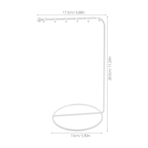 Metalen Sieradenorganizer Met Ruimtebesparende Ophangconstructie 1
