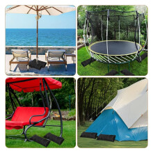 1Pcs Umbrella Base Weight Sandbags, Outdoor Fillable Straight Sand Bags, Patio Furniture Weight