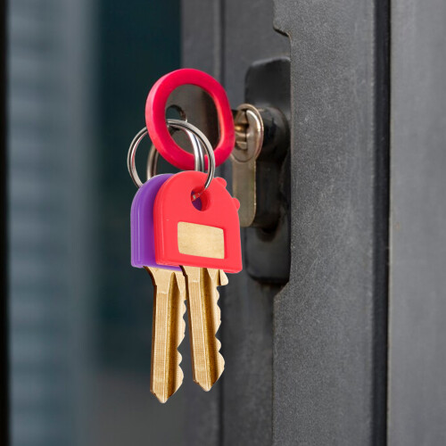 16St Siliconen Sleutelhuls Covers - Elastische, Gekleurde Key Caps 2