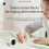 (White) Productivity Cube Timer Gravity Sensor Flipping Desk 5 Preset Time ADHD for Office Study Work 4