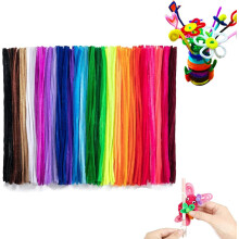 220 Piece Pipe Cleaners for Crafts 30 cm Chenille Stems for DIY Projects, Flower Making, and Decorations