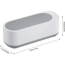 250ml Ultrasonic Cleaner 30000Hz for Jewelry, Glasses and Small Items Compact Portable Cleaning Device
