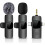 3-in-1 Wireless Lavalier Microphone for Phone, Camera and USB-C Devices, Compact Clip-On Audio Mic 1