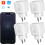 4 Pack Smart WiFi Plug, App Controlled Wireless Socket, 16A 3520W Timer Outlet for Home Use 1