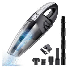 Cordless Handheld Vacuum Cleaner 120W, 3200KPa, 2200mAh Rechargeable, Lightweight Portable Hand Vacuum for Home and Car