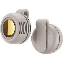 Rechargeable USB Clip-On Mini Fan, 5 Hour Battery Life, Adjustable Airflow, Flexible Clip for Neck and Waist