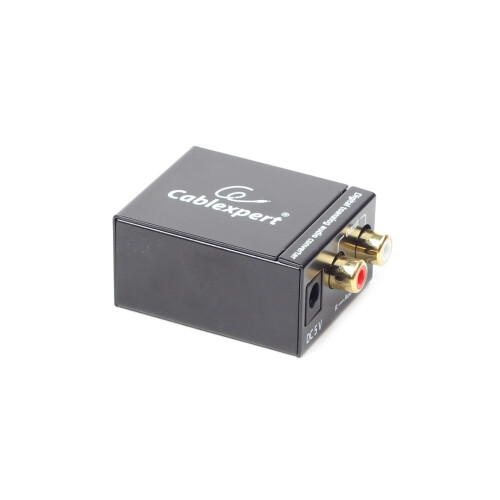 Gembird DSC-OPT-RCA-001 audio converter Black 1