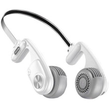Ventilatore da collo portatile, ventilatore personale ricaricabile da 1600 mAh, ventilatore rinfrescante indossabile a mani libere, bianco
