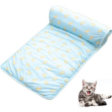 Tappetino rinfrescante per cani e gatti, tappetino estivo per animali domestici, cuccia traspirante e antiscivolo per uso interno.