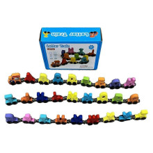 Magnetic Digital Train Building Blocks Educational Children's Wooden Toy 1-2 Years 3 Baby Early Education Enlightenment