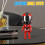 (Blue) Q Version Motorcycle Action Figure - Transforming Model with Movable Joints 4