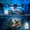 LED Starry Sky Projector, Galaxy Planetarium Light with Remote Control, Bluetooth Speaker, Aurora Effects, White Noise a 3