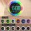 Voice Activated Alarm Clock, Dimmable Display, Dual Alarm Settings, Temperature Display, Compact Bedside Clock 4