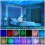 LED Starry Sky Projector, Galaxy Planetarium Light with Remote Control, Bluetooth Speaker, Aurora Effects, White Noise a 4