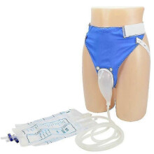 Urine Collector Bag, Prevent Leakage Wearable Urine Bag with Pee Catheter Duct