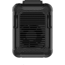 Prenosný ventilátor na krk 112 x 79 x 53 mm, nabíjateľný 6000 mAh, s klipom na opasok, hands-free ventilátor na krk, bezdrôtový vonkajší chl
