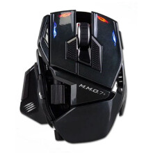 Gaming muis - MAD CATZ - M.M.O. 7+ - 21 programmeerbare knoppen - PixArt 3395 26 000 DPI - Bedraad & draadloos