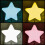 LED Star Night Light, Light-Sensitive Plug-In Night Lamp for Socket, 80 x 80 mm, Soft Warm Glow 5