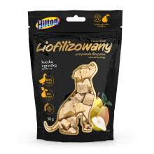 HILTON Freeze-dried treats with duck and pear - dog treat - 50g