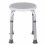 Round aluminium shower stool 1